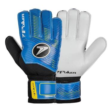 Imagem de Luva Goleiro Focus Poker Campo Quadra Ori Azul 5
