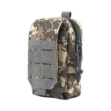 Imagem de Bolsa De Cintura Masculina EDC Molle Para Atividades Ao Ar Livre, Esto