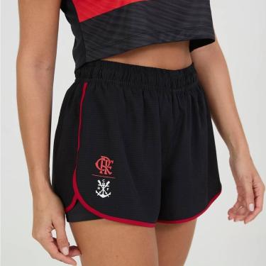 Imagem de SHORT FLAMENGO AGITAR FEMININO PRETO/M-Feminino