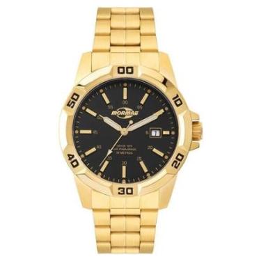 Imagem de Relógio Mormaii Masculino Steel Basic Dourado - MO2317AI/1P-Masculino