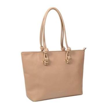 Imagem de Bolsa Shopper Alice Palucci Bege-Feminino
