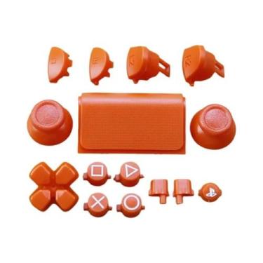 Imagem de Conjunto Completo De Botões E Joysticks Para Controle PS4 pro Slim, Ca