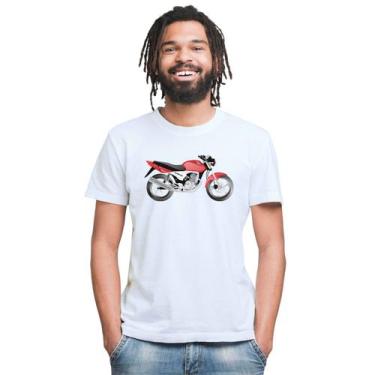 Imagem de Camiseta Moto Honda Cg 150 Camisa Personalizada Blusa Adulto Algodão c