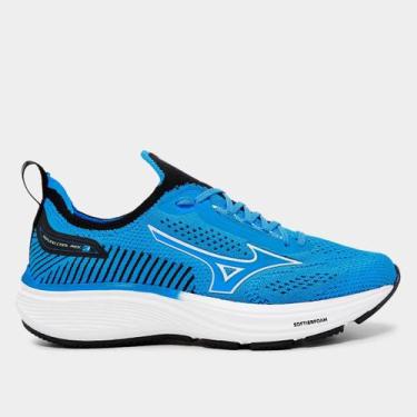Imagem de Tênis Infantil Mizuno Cool Ride 3, Azul royal, 34