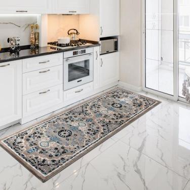 Imagem de 1 Tapete Cozinha Passadeira Absorvente 57x180 Js Re Ate Vr - IDEALIZA,