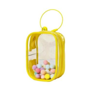Imagem de Bolsa Transparente Mini Para Armazenamento De Bonecas De Pelúcia, Caix
