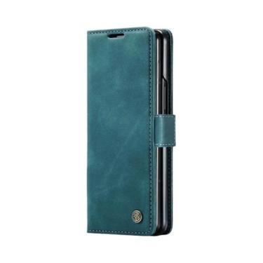 Imagem de Capa Carteira De Couro Com Suporte Para Cartões E Livro Para Samsung G