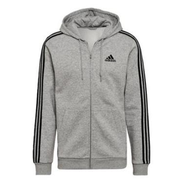 Imagem de Moletom Adidas Essentials Fleece 3 Listras-Masculino
