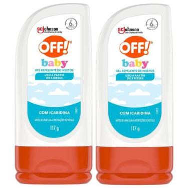 Imagem de Kit 2 Repelente de Insetos Gel Baby Off! 117g