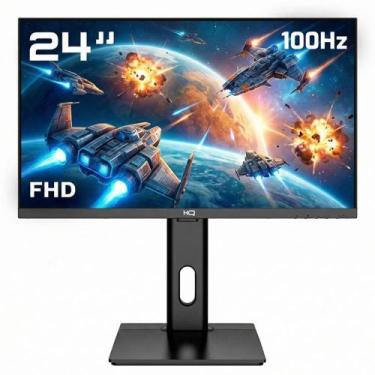 Imagem de Monitor Gamer HQ 24, 100Hz Full HD, Ergonômico, Ajuste de Altura e Rot