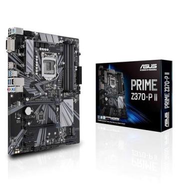 Imagem de Placa Mae Nova Asu Prime Z370-p II Lga1151 64gb 8 E 9geraçao Nvme M.2 