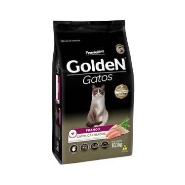 Imagem de Ração Gatos Ad. Castrados Frango 10,1kg PremieR Golden G. - PremierPet