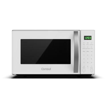 Imagem de Micro-ondas de Bancada Consul CMS23AB 23L com Função Marmita Menu Fácil Limpeza Branco 110V