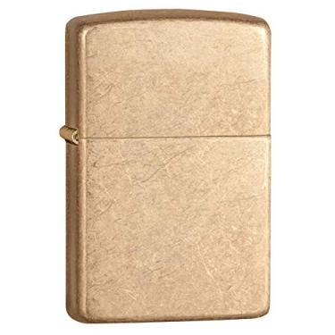 Imagem de Zippo Isqueiro de bolso Armor de latão ondulado