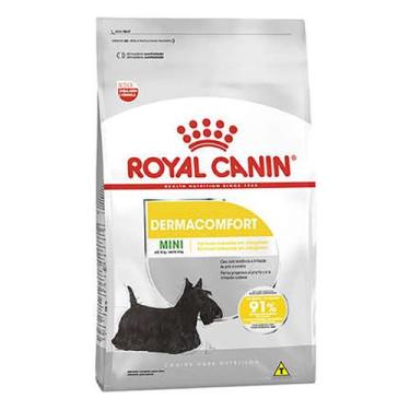 Imagem de Ração Royal Canin Cães Adultos Mini Dermaconfort 7,5kg