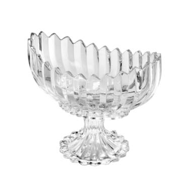 Imagem de WOLFF - Centro de Mesa com Pé de Cristal Geneva 28cm x 15cm x 23cm