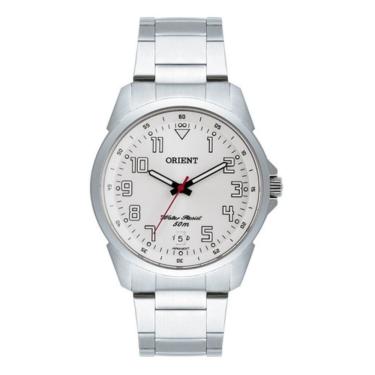 Imagem de Relogio Orient Analogico Prata Metal Prata Mbss1154a S2sx