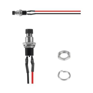 Imagem de Mini Interruptor De Botão De Pressão 7mm, 6 Peças, SPST NO, 2 Pinos, B