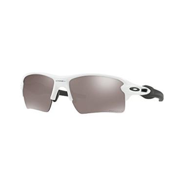 Imagem de Oakley OO9188 Flak 2.0 XL óculos de sol + conjunto de acessórios do grupo de visão, Polido branco/preto Prizm polarizado (918881),