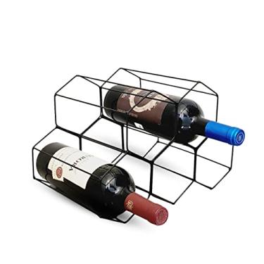 Imagem de Adega Empilhavel Porta Garrafas Vinho Ferro