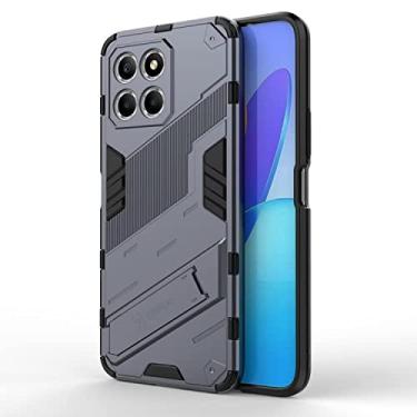 Imagem de HONGYAN Capa de telefone Para honra x8 5g punk armadura pc + tpu capa com suporte Capa protetora