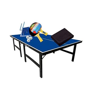 Imagem de MESA PING PONG MDF 15mm KLOPF 1016 + KIT Completo 5031 + Capa Impermeável