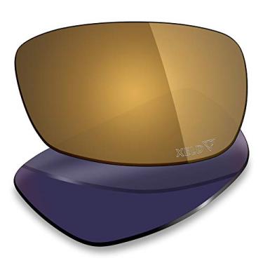 Imagem de Mryok Lentes de substituição para Oakley Crosshair 2.0 OO4044 - Opções, Xeld Polarizado - Kommando Bronze, One Size