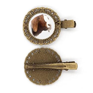 Imagem de Ovelha Orelhas de Olhos Lateral Art Deco, Presente Fashion Hairpin Tiara Broche Presilha de Cabelo