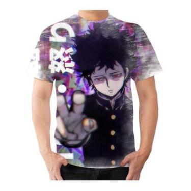 Imagem de Camisa Camiseta Personalizada Mob Psycho 100 Anime 5 - Estilo Vizu