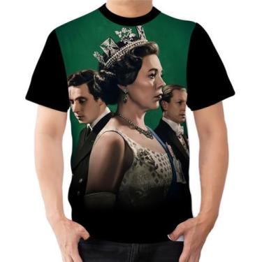 Imagem de Camisa Camiseta The Crown Rainha Elizabeth - Estilo Vizu