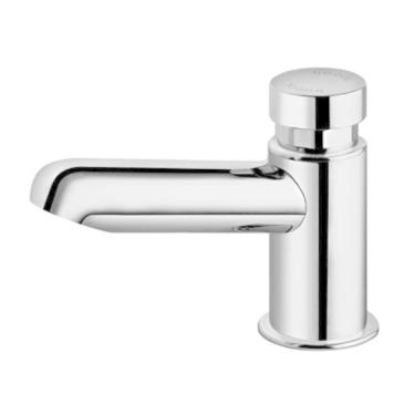 Imagem de Torneira De Mesa Para Banheiro Alfa Pressmatic 00446106 - Docol