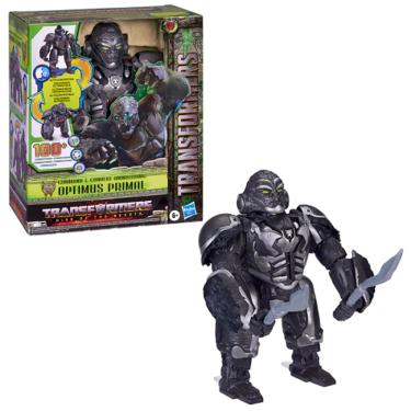 Imagem de Transformers Despertar das Feras Optimus Primal Conversao Automatica Animatrônico 100 Combinaçoes sons/movimento Hasbro