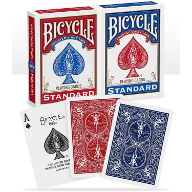 Imagem de Baralho Bicycle Standard Red & Blue (02 Decks)