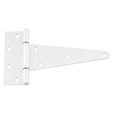 Imagem de Stanley Hardware CD908 10 cm de vida útil Heavy T-Hinge em aço inoxidável, Embalagem da National Hardware, 8 Inch, Stainless Steel