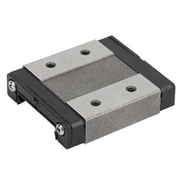 Imagem de Garosa Block Slider Linear Bloco Deslizante Rolamento de Aço Linear Motion Rail Guide Block LMLF24B para CNC Router Gravura Fresadora (Trilho de 24mm), Slider