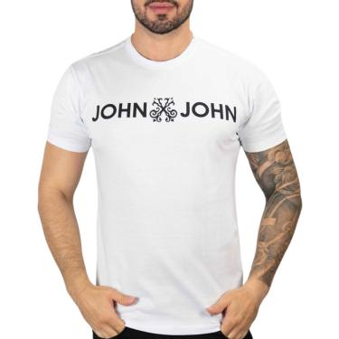 Imagem de Camiseta John Johnn Logo Branco