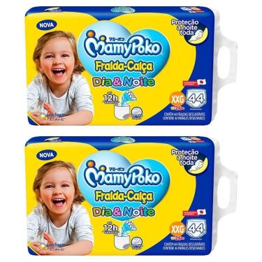 Imagem de Fralda Calça Descartável MamyPoko Dia&Noite | Giga XXG 52 Tiras - Embalagem com 2 Unidades