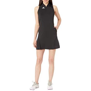 Imagem de adidas Vestido esportivo feminino Primegreen, Preto, GG