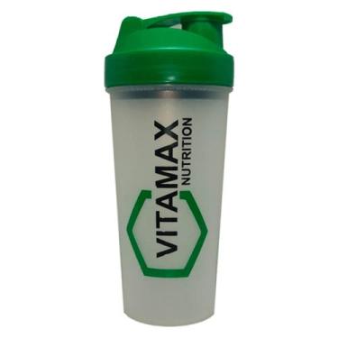 Imagem de Coqueteleira Squeeze Shakeira Academia Vitamax Nutrition 600ml Coquete