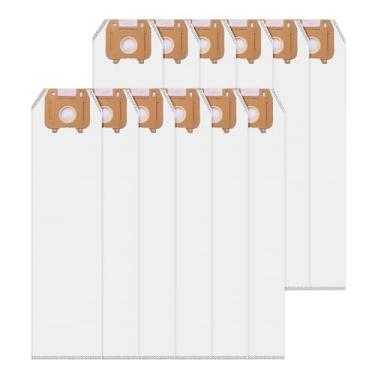 Imagem de Sacos de aspirador de pó tipo LW HEPA para aspirador vertical de magnésio Oreck, números de peça que combatem odores LWPK6OH LWPK25OH LWPK3OH, pacote com 12, branco