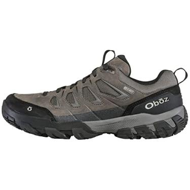 Imagem de Oboz Sawtooth X Low B-Dry Tênis de caminhada masculino, Carvão, 9 Wide