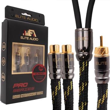 Imagem de Elite Audio PRO RCA Cabos pais, 2 Female to 1 Male, 1' (ft)