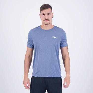 Imagem de Camiseta Fila Sport Melange Lux Azul-Masculino