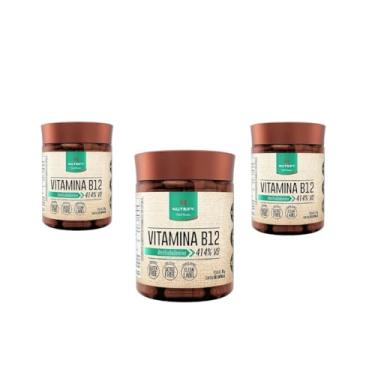 Imagem de KIT 3X VITAMINA B12 METILCOBALAMINA 60 CAPS NUTRIFY