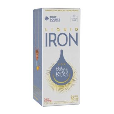 Imagem de Liquid Iron Plus Baby Kids (Ferro) 30 ml sabor morango True Source