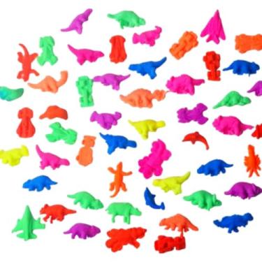 Imagem de 30 Bichos Dinossauro Cresce na Água p/Kit Festa Lembrancinha Prenda Infantil Brinquedo