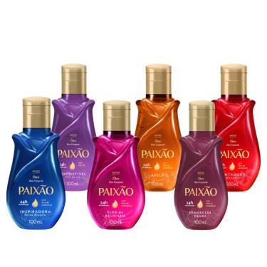 Imagem de Kit Paixão Óleos Corporais 6 Unidades
