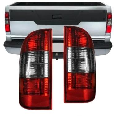 Imagem de Lanterna Traseira S10 2001 2002 2003 2004 2005 2006 2007 2008 2009 2010 2011 Fumê UNIDADE LADO DIREITO