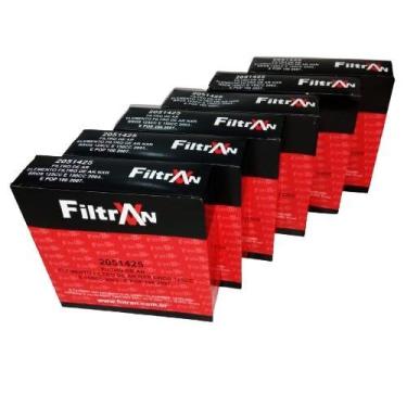 Imagem de Kit 6 Filtros de Ar Filtran Bros 125, 150, Pop 100 - Atacado