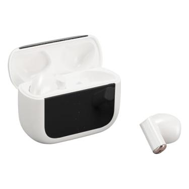 Imagem de Fones de Ouvido Bluetooth Com Tela de Toque, Fone de Ouvido Sem Fio Bluetooth Com Estojo de Carregamento Tela LCD Colorida, Cancelamento de Ruído ENC, Fones de Ouvido Bluetooth